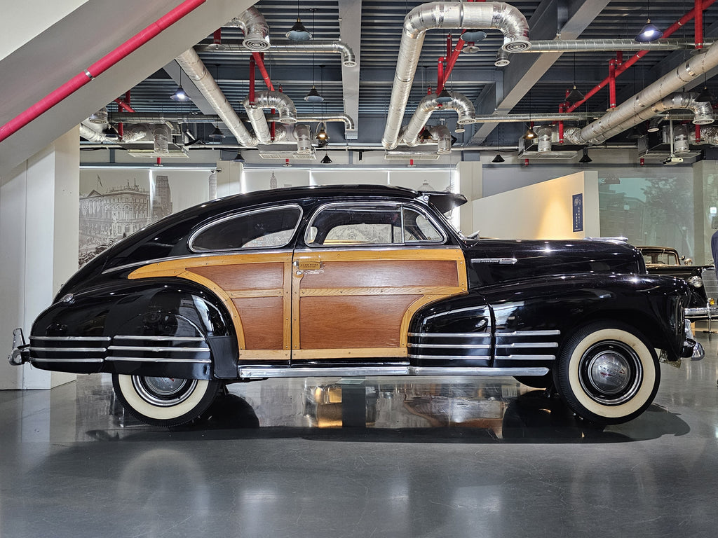 1948 Chevrolet Fleetline Aerosedan at the Gyeongju World Automobile Museum.