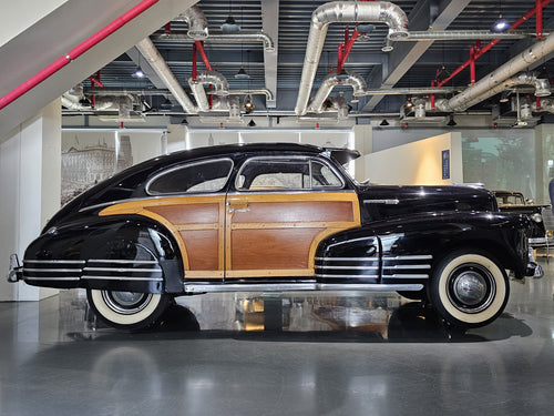 1948 Chevrolet Fleetline Aerosedan at the Gyeongju World Automobile Museum.