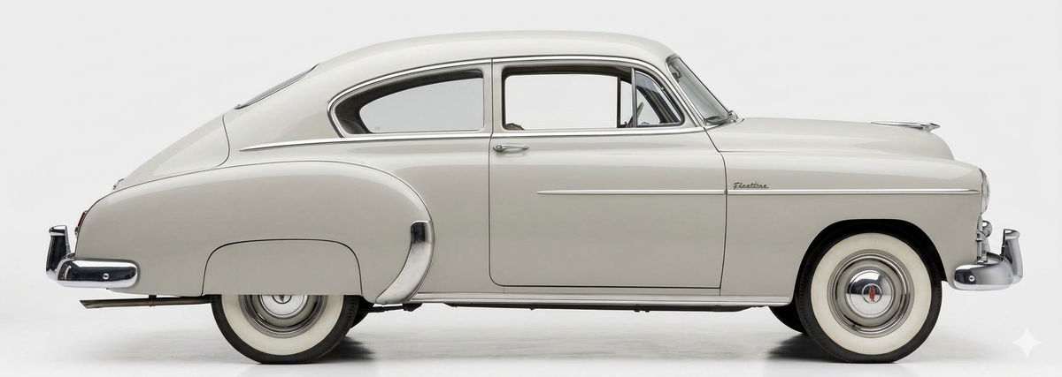 1950 Chevy 2-Door Sedan Fleetline Window Channel Kit