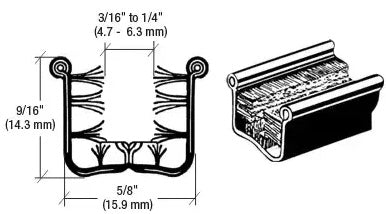Stainless Steel Beaded Run Channel