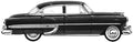 1953-1954 Chevy 4-Door Sedan Window Channel Kit