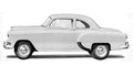 1953-1954 Chevy 2-Door Window Channel Kit
